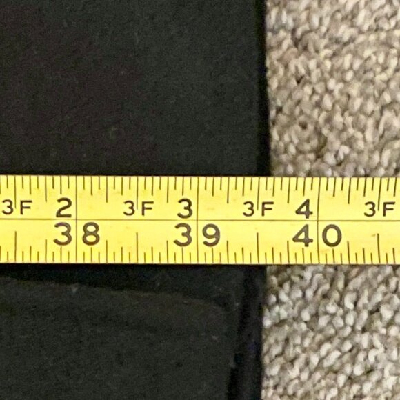 Mens LONDON FOG SIGNATURE Black Wool Blend Overcoat, 48 Reg - Picture 9 of 11